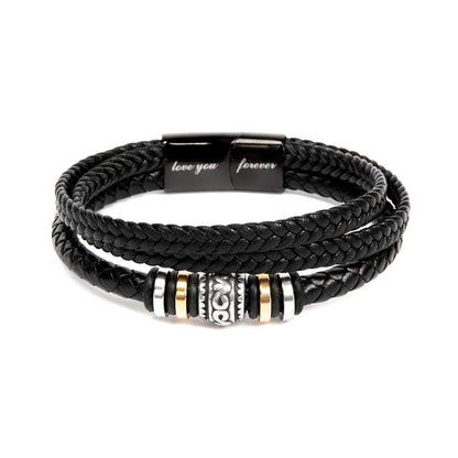 To My Son Forever Infinity Bracelet