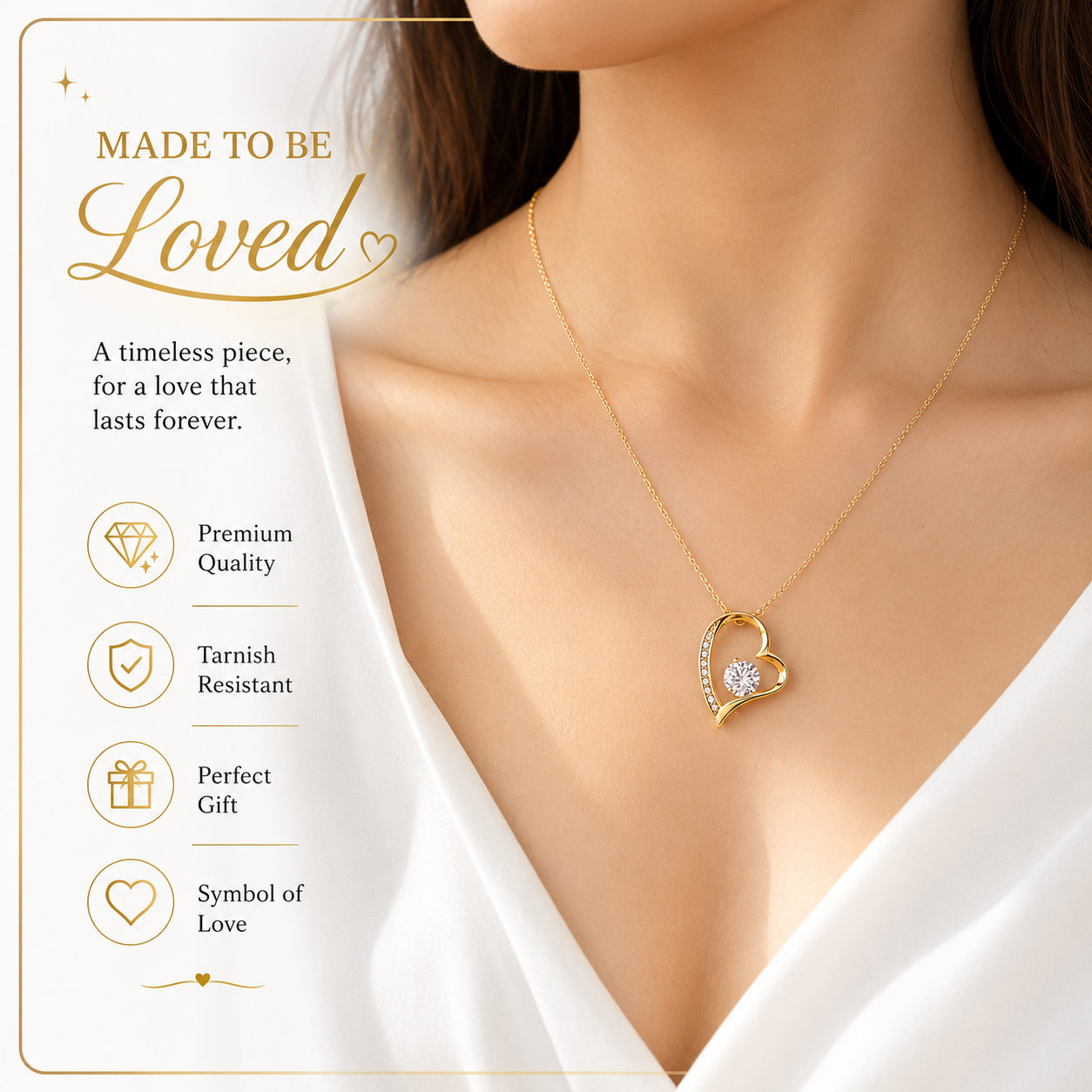 To My Daughter – Love You Forever Necklace