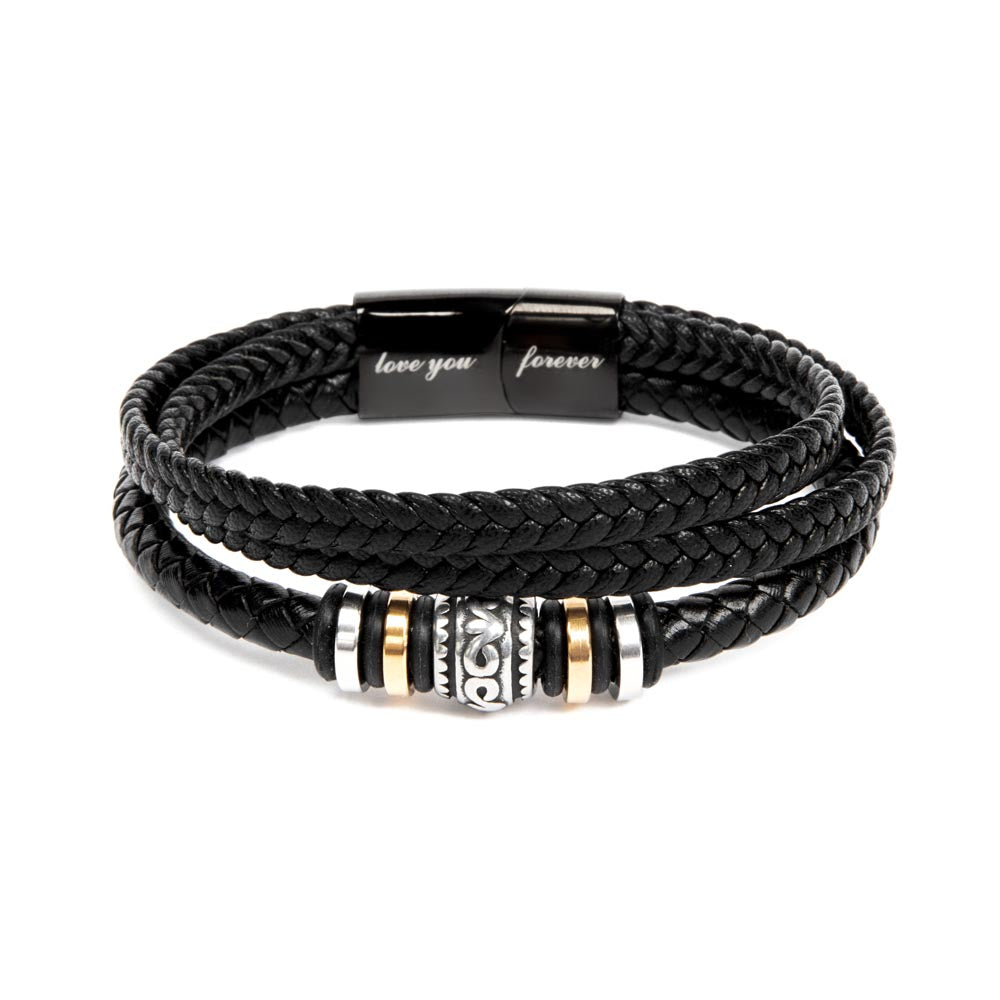 To My Son Forever Infinity Bracelet