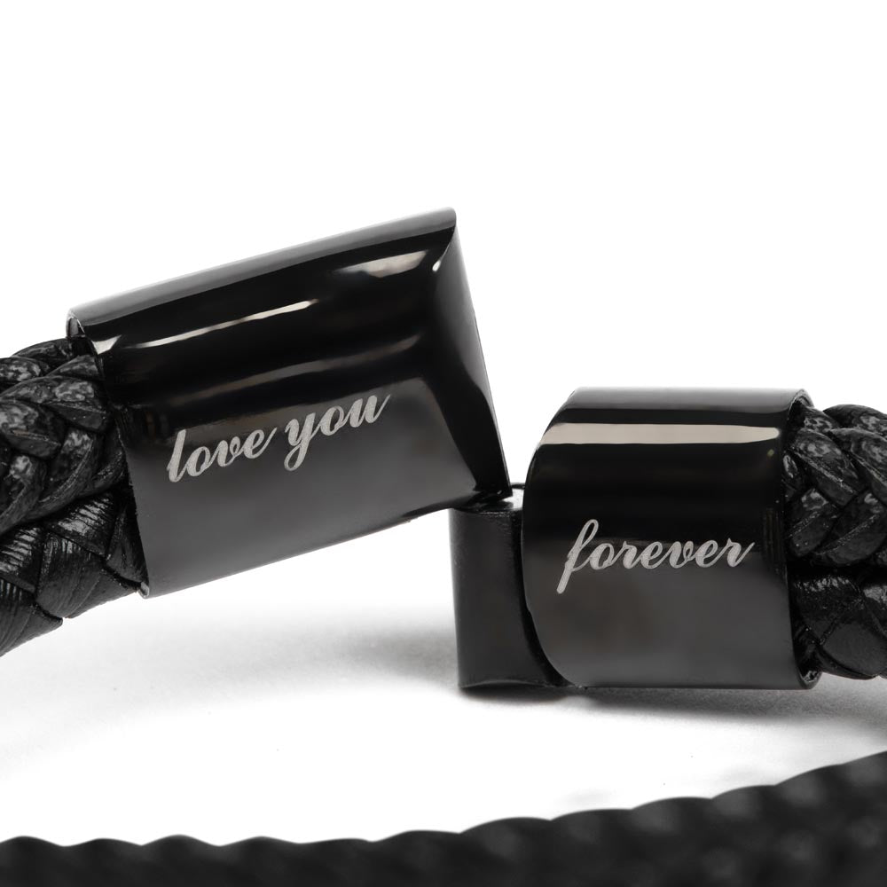 To My Son Forever Infinity Bracelet