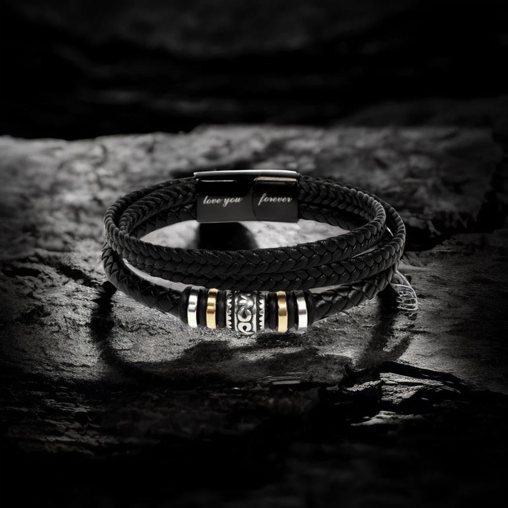 To My Son Forever Infinity Bracelet