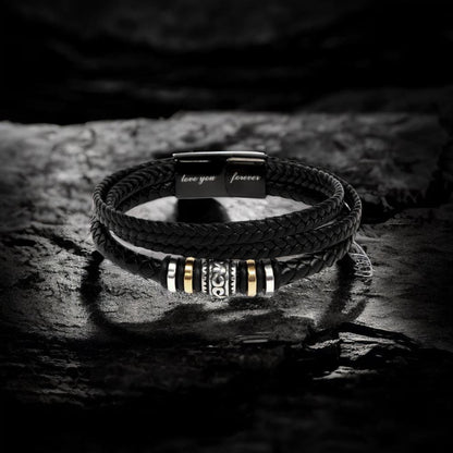 To My Son Forever Infinity Bracelet