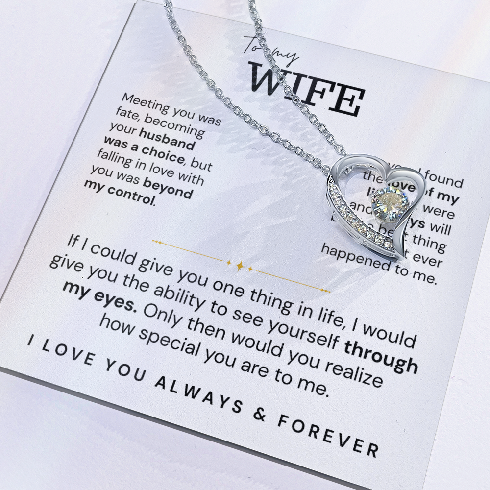 To My Wife – Love of My Life Necklace