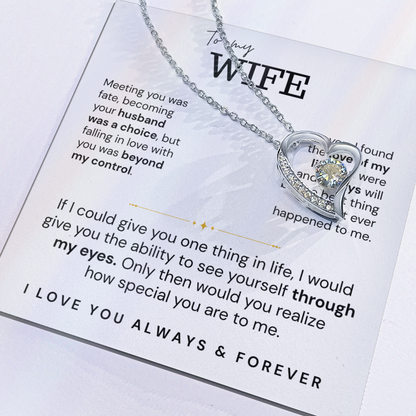 To My Wife – Love of My Life Necklace
