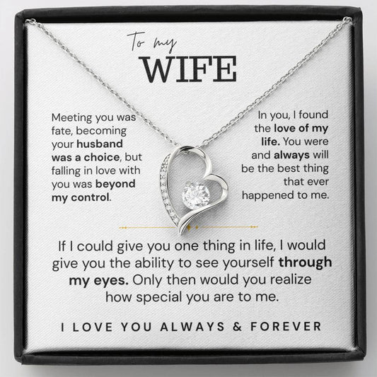 To My Wife – Love of My Life Necklace