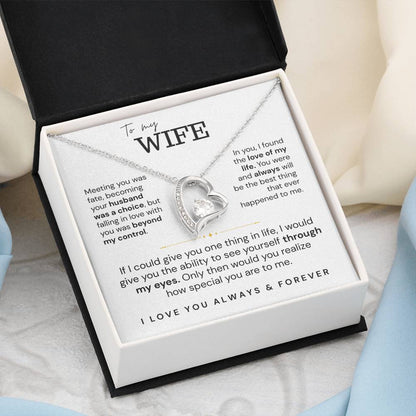 To My Wife – Love of My Life Necklace