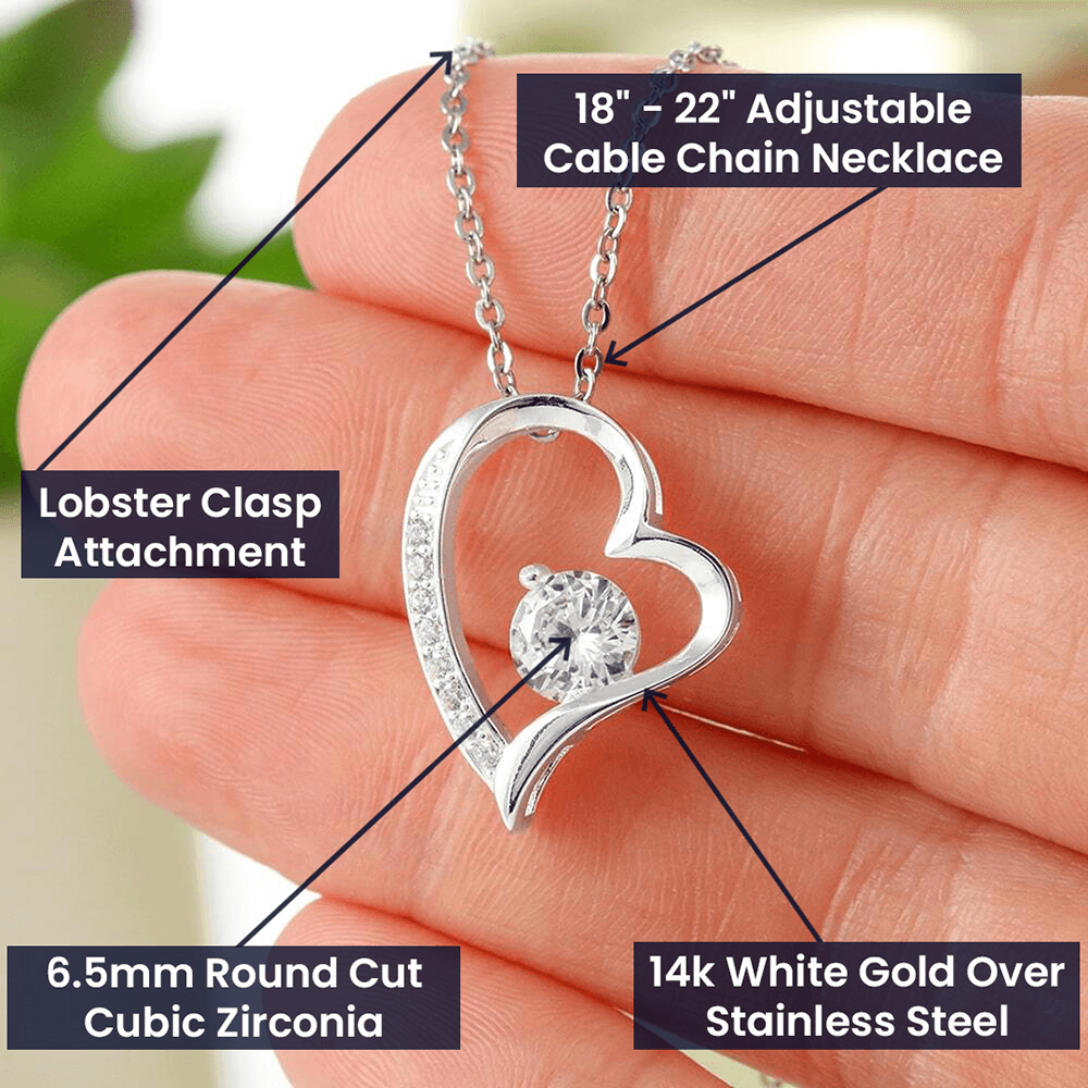 To My Daughter – Love You Forever Necklace