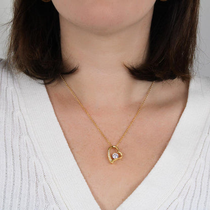 To My Daughter – Greatest Blessing Of My Life Necklace